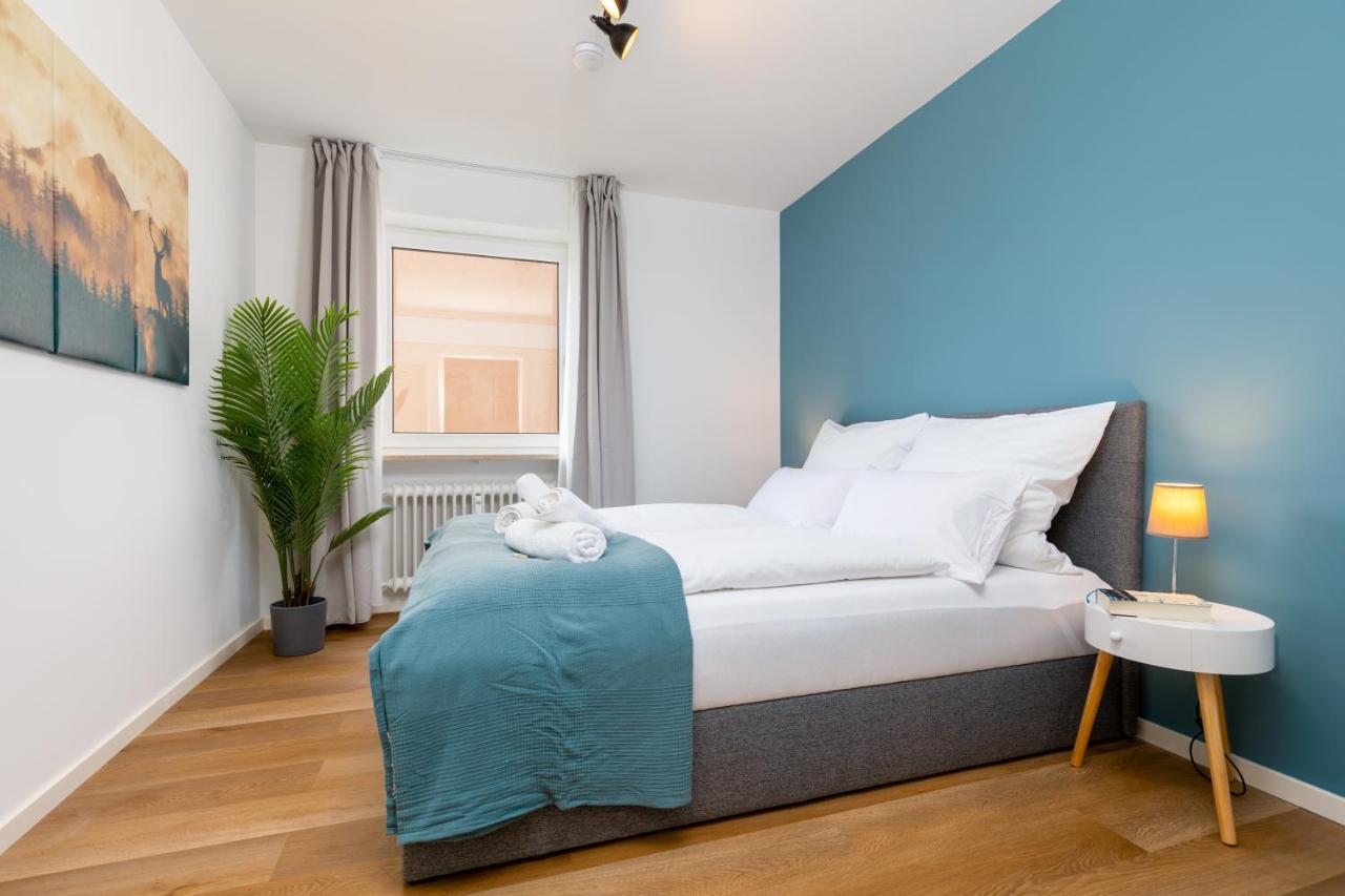 E&K Living - Design Apartment - 2 Bedrooms - Kitchen - Free Parking Augsbourg Extérieur photo