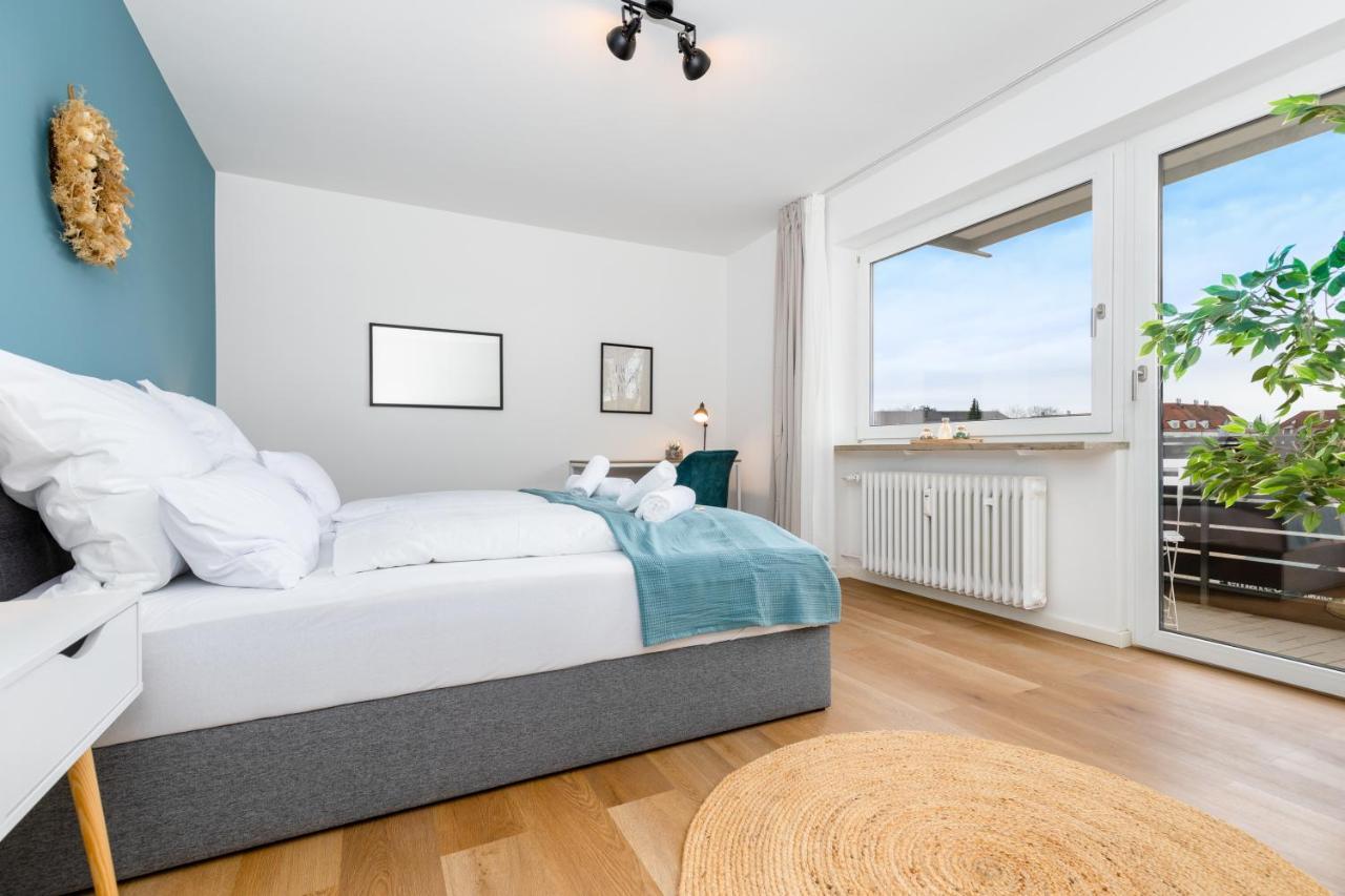 E&K Living - Design Apartment - 2 Bedrooms - Kitchen - Free Parking Augsbourg Extérieur photo