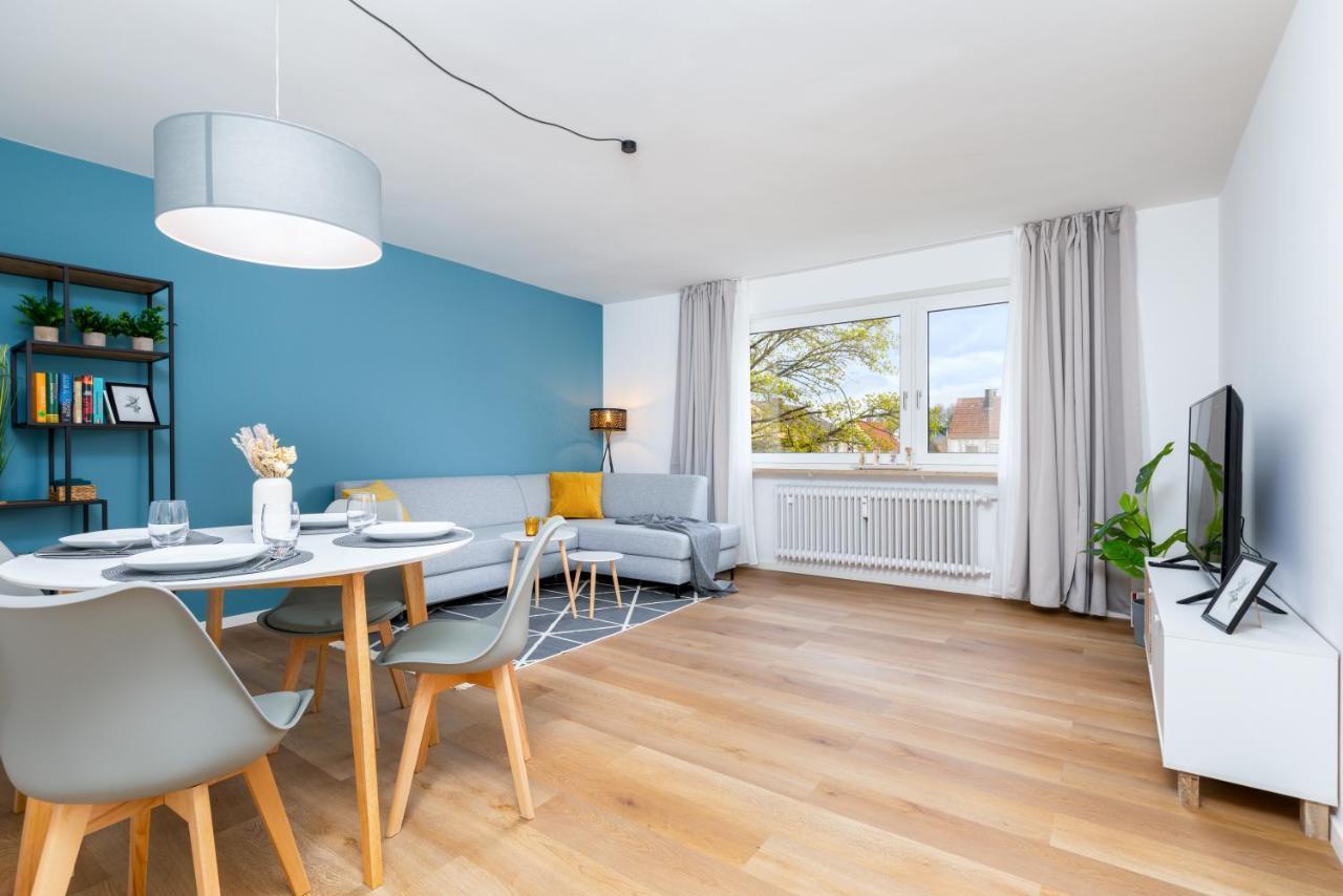 E&K Living - Design Apartment - 2 Bedrooms - Kitchen - Free Parking Augsbourg Extérieur photo