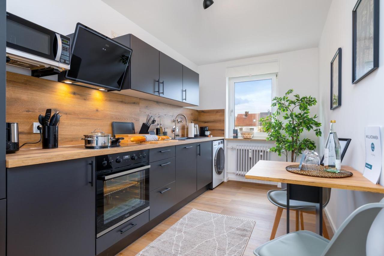 E&K Living - Design Apartment - 2 Bedrooms - Kitchen - Free Parking Augsbourg Extérieur photo
