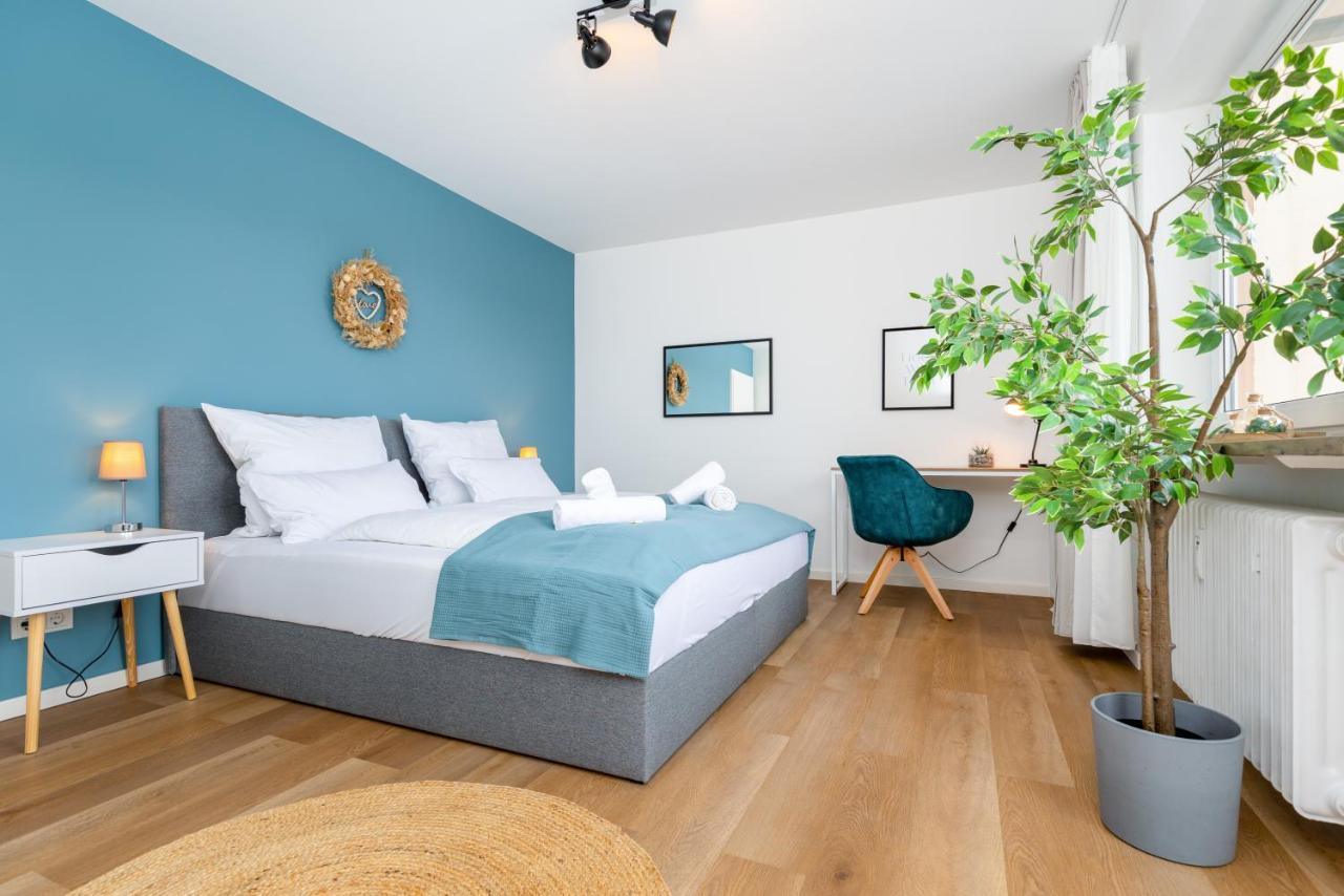 E&K Living - Design Apartment - 2 Bedrooms - Kitchen - Free Parking Augsbourg Extérieur photo