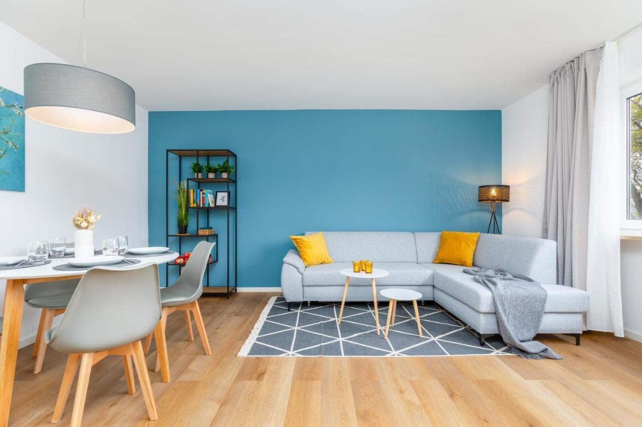 E&K Living - Design Apartment - 2 Bedrooms - Kitchen - Free Parking Augsbourg Extérieur photo